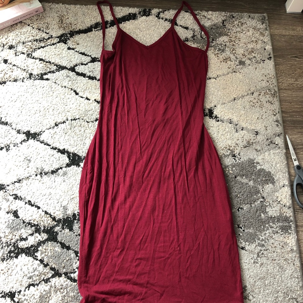 Open Back Mini Dress